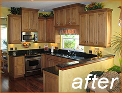 kitchen remodeling after